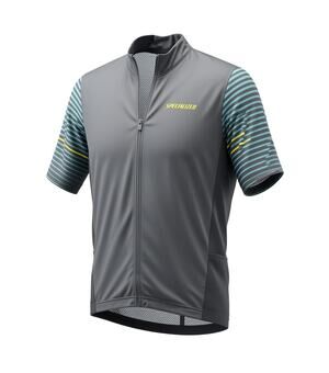 Specialized RBX W/SWAT Cycling Jersey Black Stripe Full Zip Men's XL